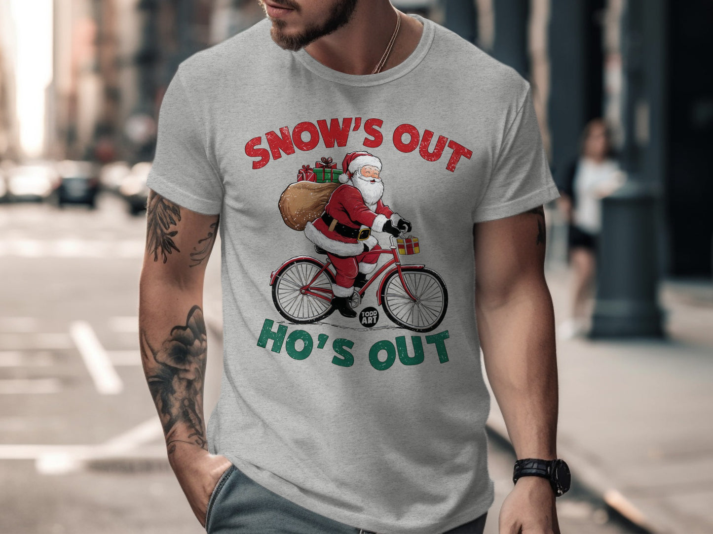 Snow's Out Ho's Out Santa Claus Christmas shirt