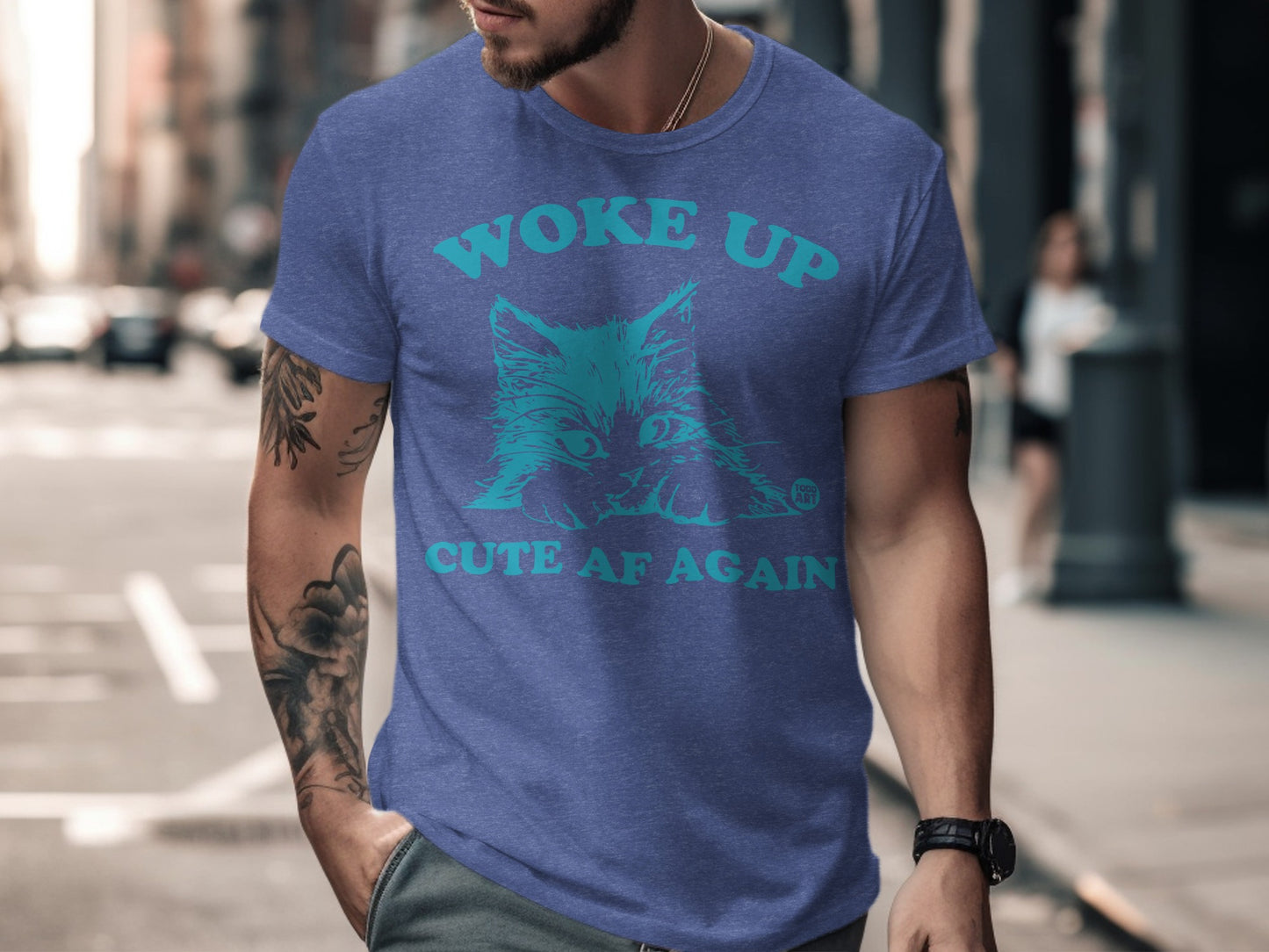 Woke Up Cute AF Again Graphic T-Shirt