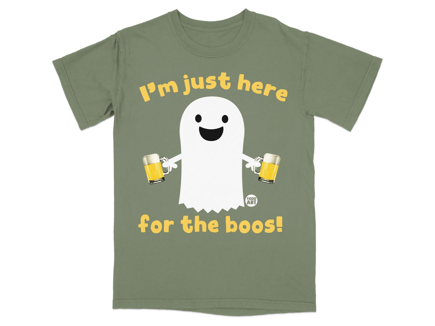 I'm Just Here for the Boos Ghost T-Shirt