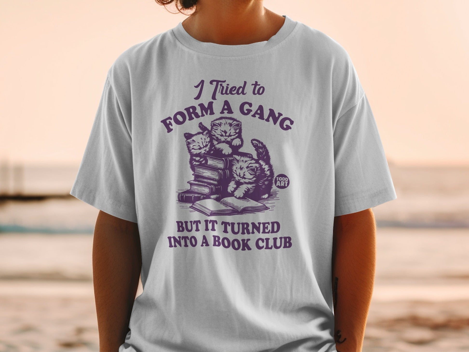 I Tried to Form a Gang But It Turned Into Book Club Shirt