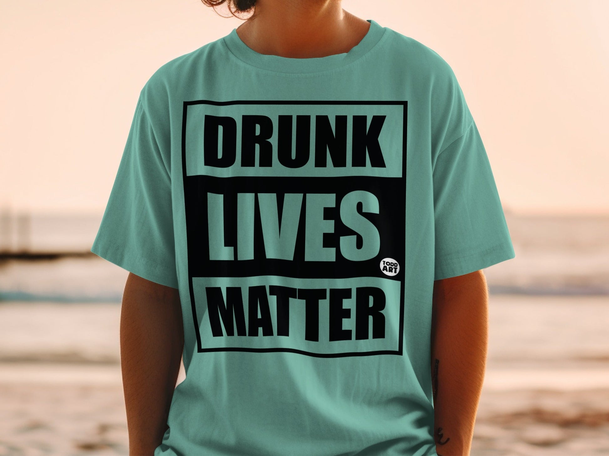Drunk Lives Matter Funny Statement T-Shirt