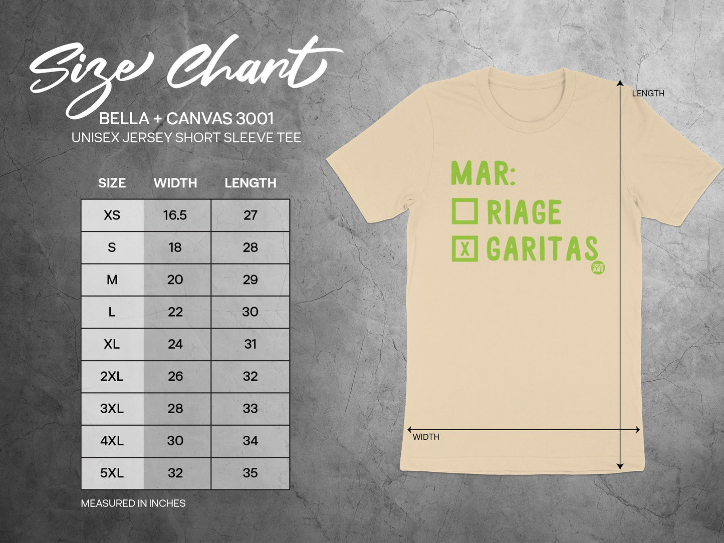Mar Garitas Graphic Tee Unisex Jersey Short Sleeve Shirt