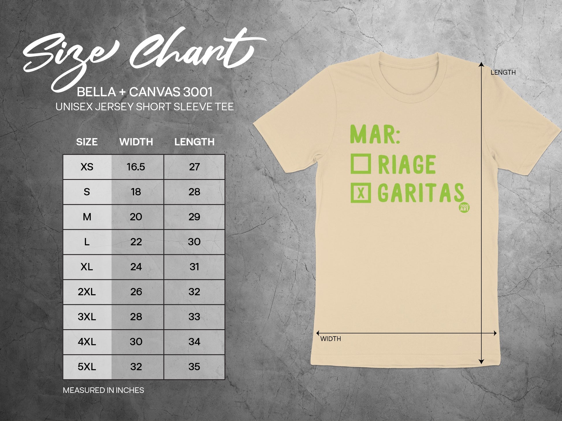 Mar Garitas Graphic Tee Unisex Jersey Short Sleeve Shirt