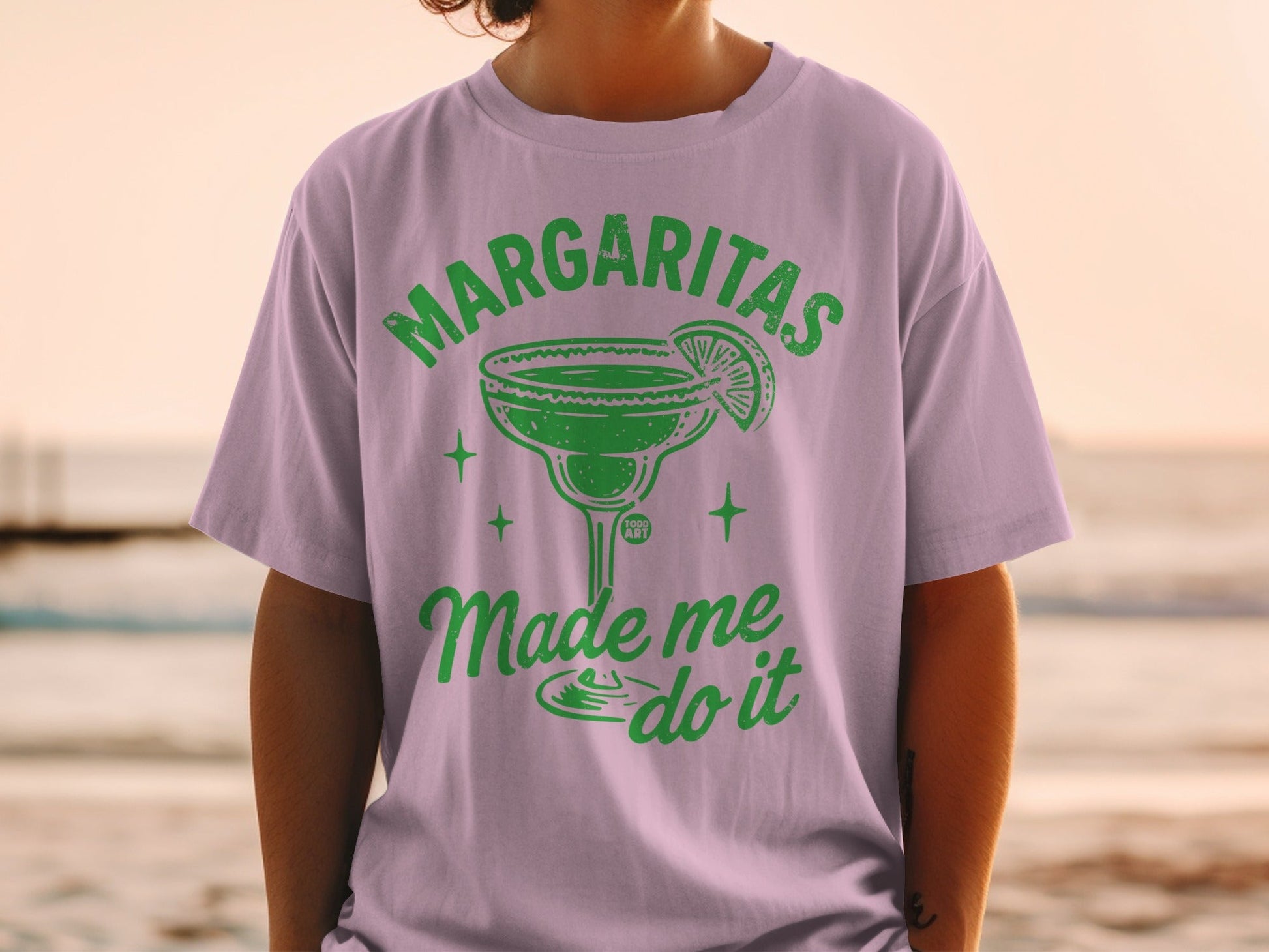 Margaritas Made Me Do It Graphic T-Shirt