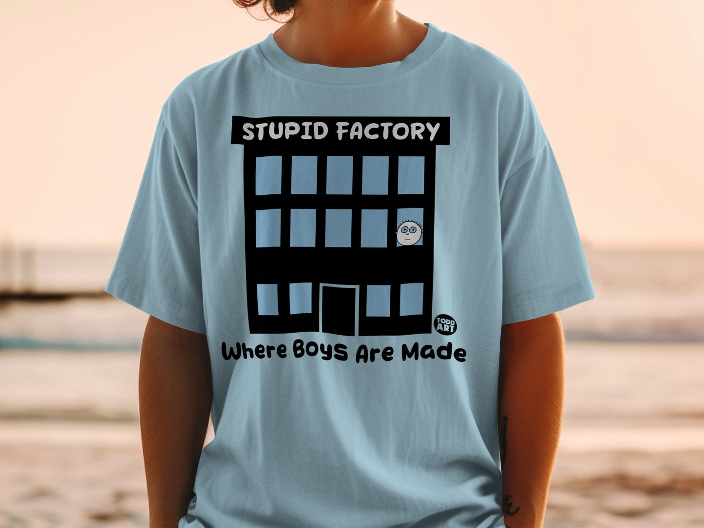 Stupid Factory Where Boys Are Made T-Shirt