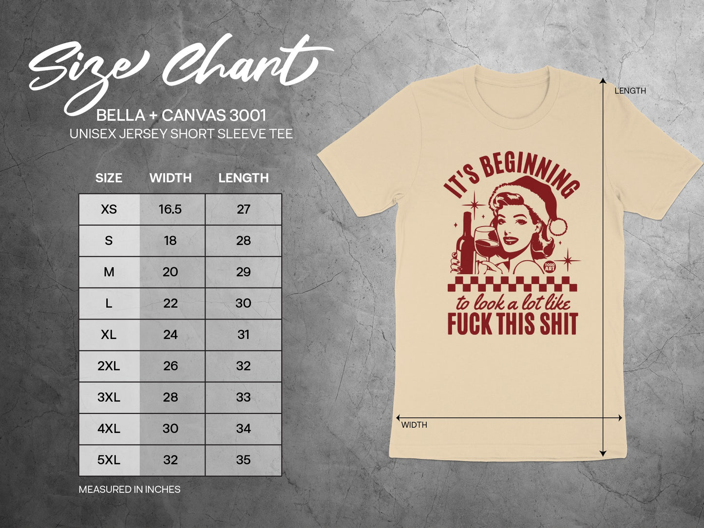 It's Beginning to Look a Lot Like Fuck This Shit tee