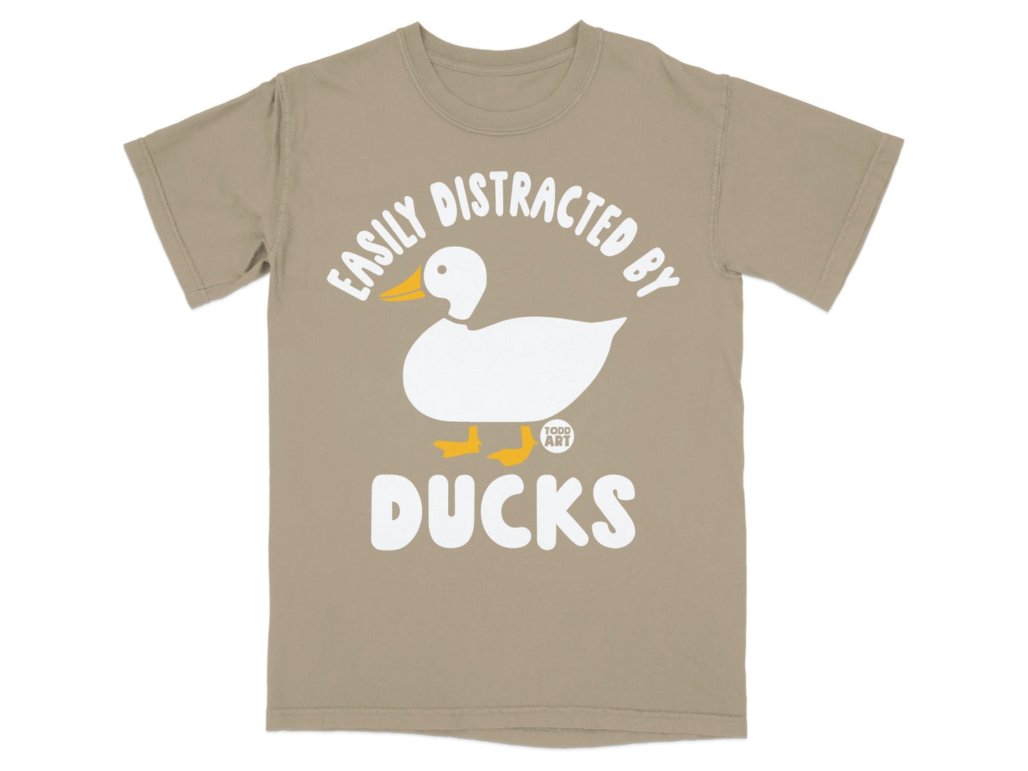 Easily Distracted By Ducks Graphic T-Shirt
