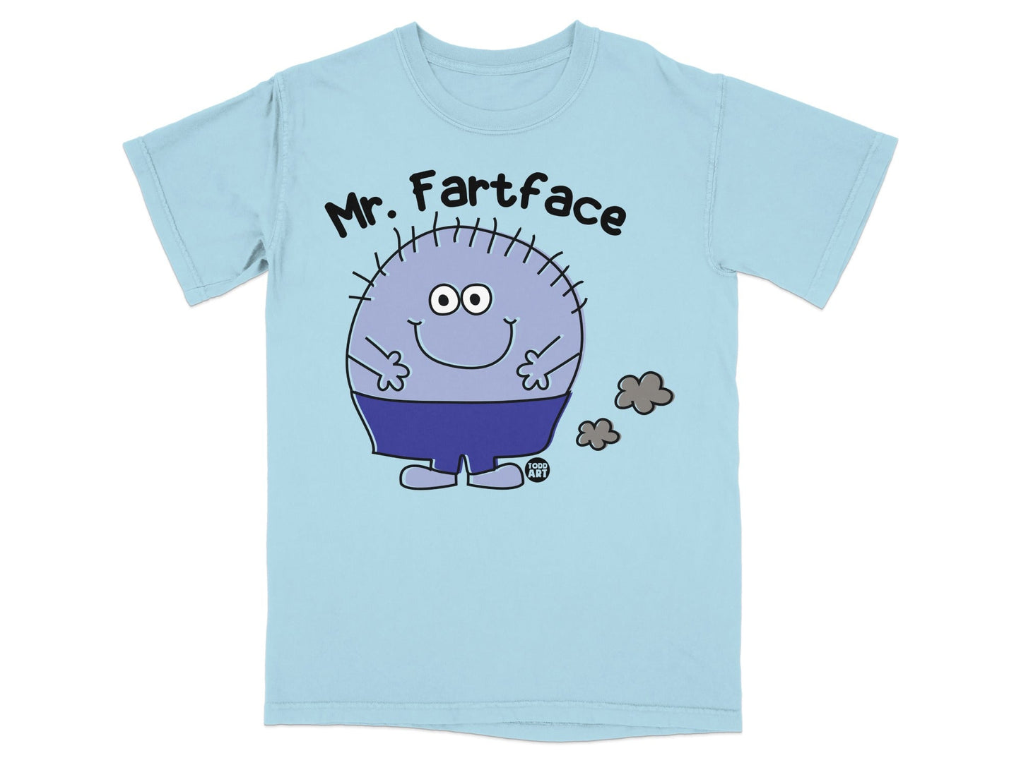Mr. Fartface Graphic Tee for Kids and Adults