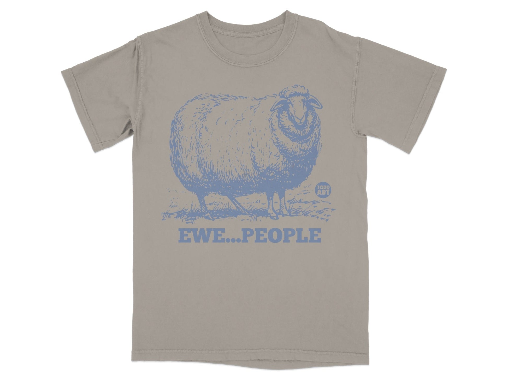 EWE...PEOPLE Funny Sheep Graphic T-Shirt