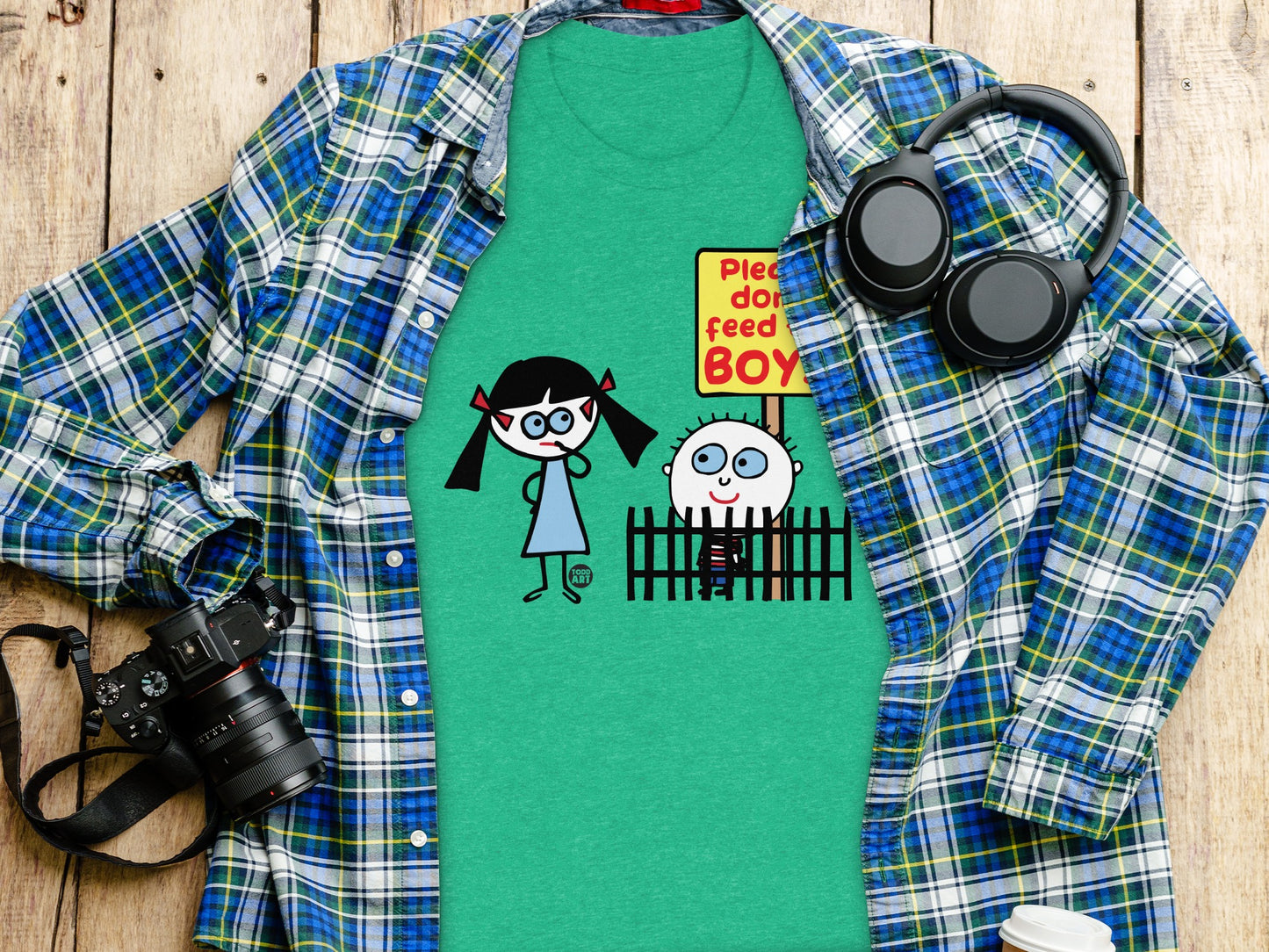 Please Don't Feed Boy Graphic T-shirt