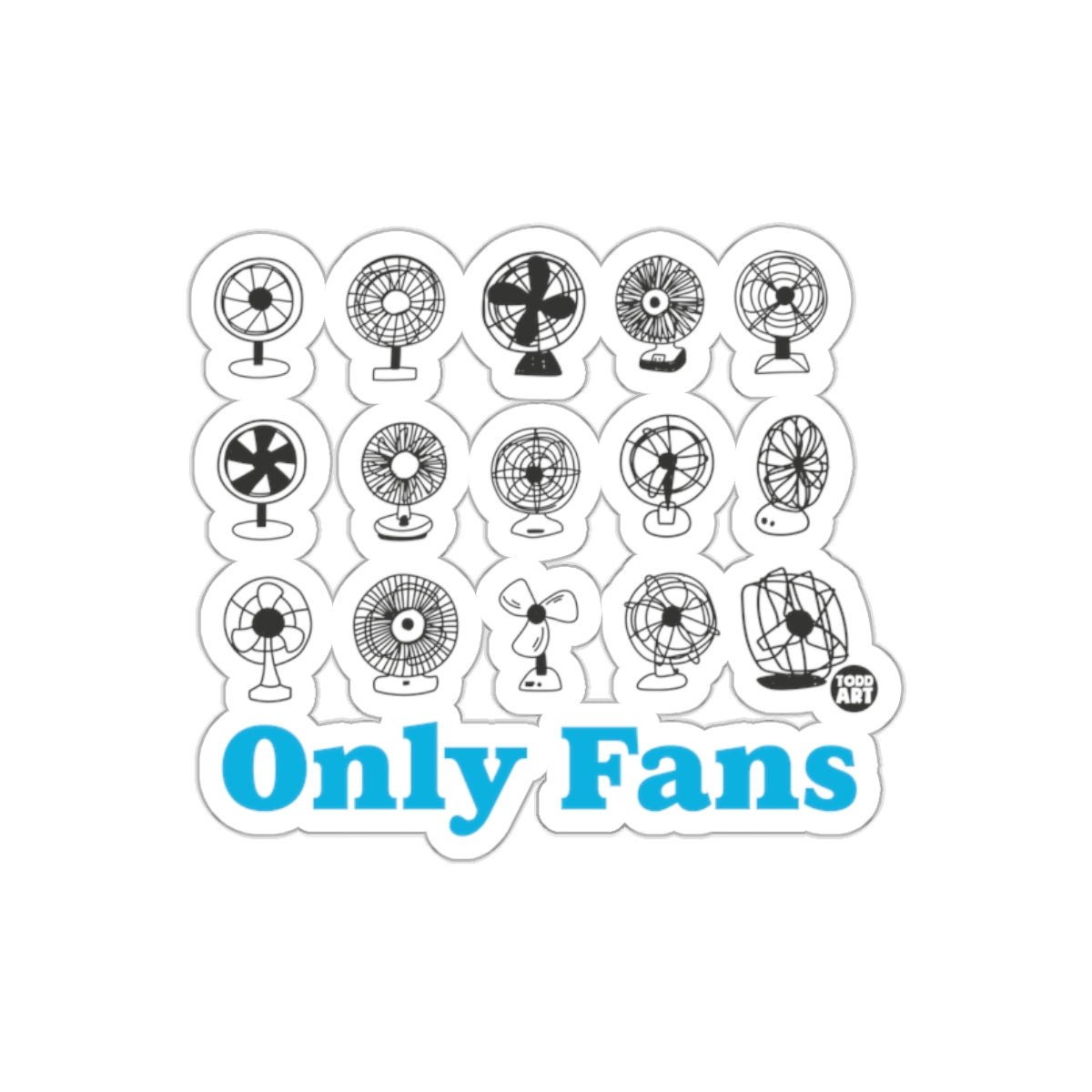 Only Fans Custom Sticker for Fans Enthusiasts