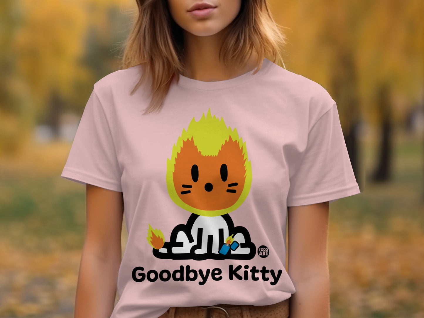 Cute Goodbye Kitty Shirt for Adorable Outfits