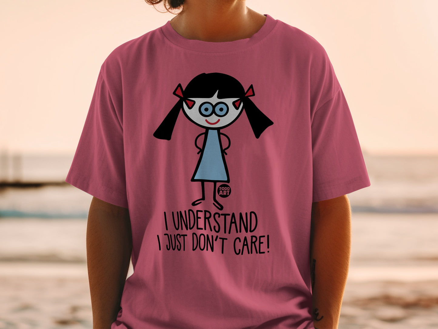 I Understand I Just Don't Care Graphic T-shirt
