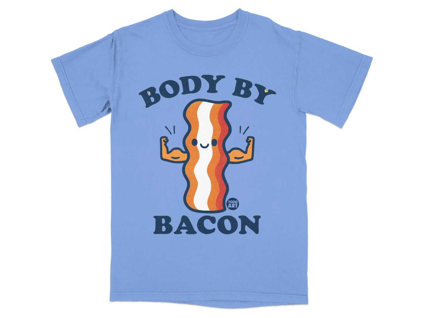Body By Bacon Shirt Fitness Enthusiast Graphic Tee