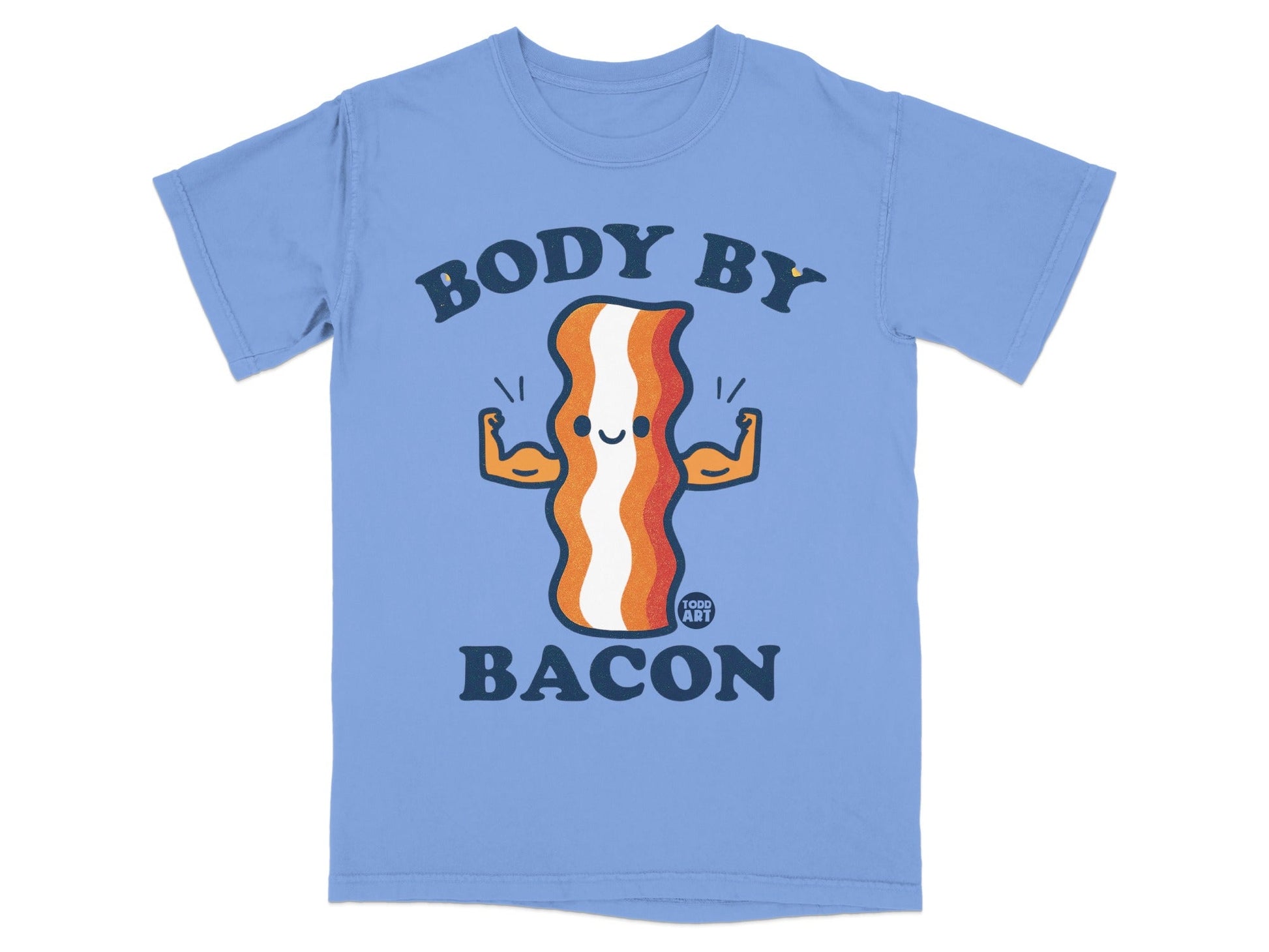 Body By Bacon Shirt Fitness Enthusiast Graphic Tee