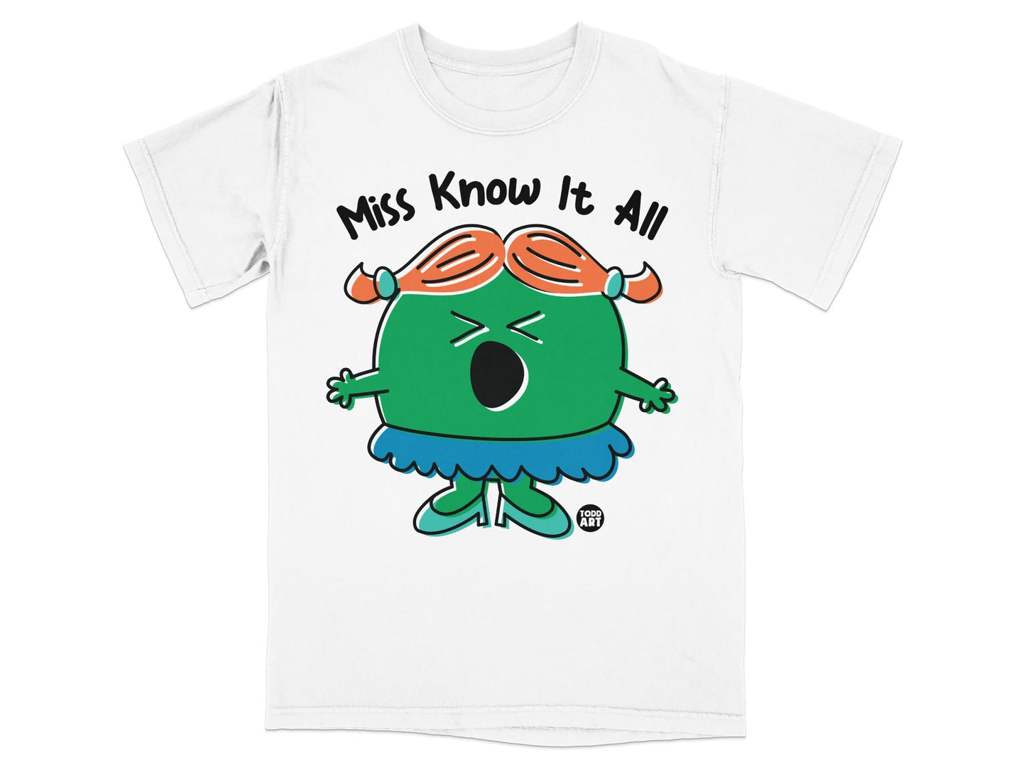 Miss Know It All Graphic Print T-shirt Product