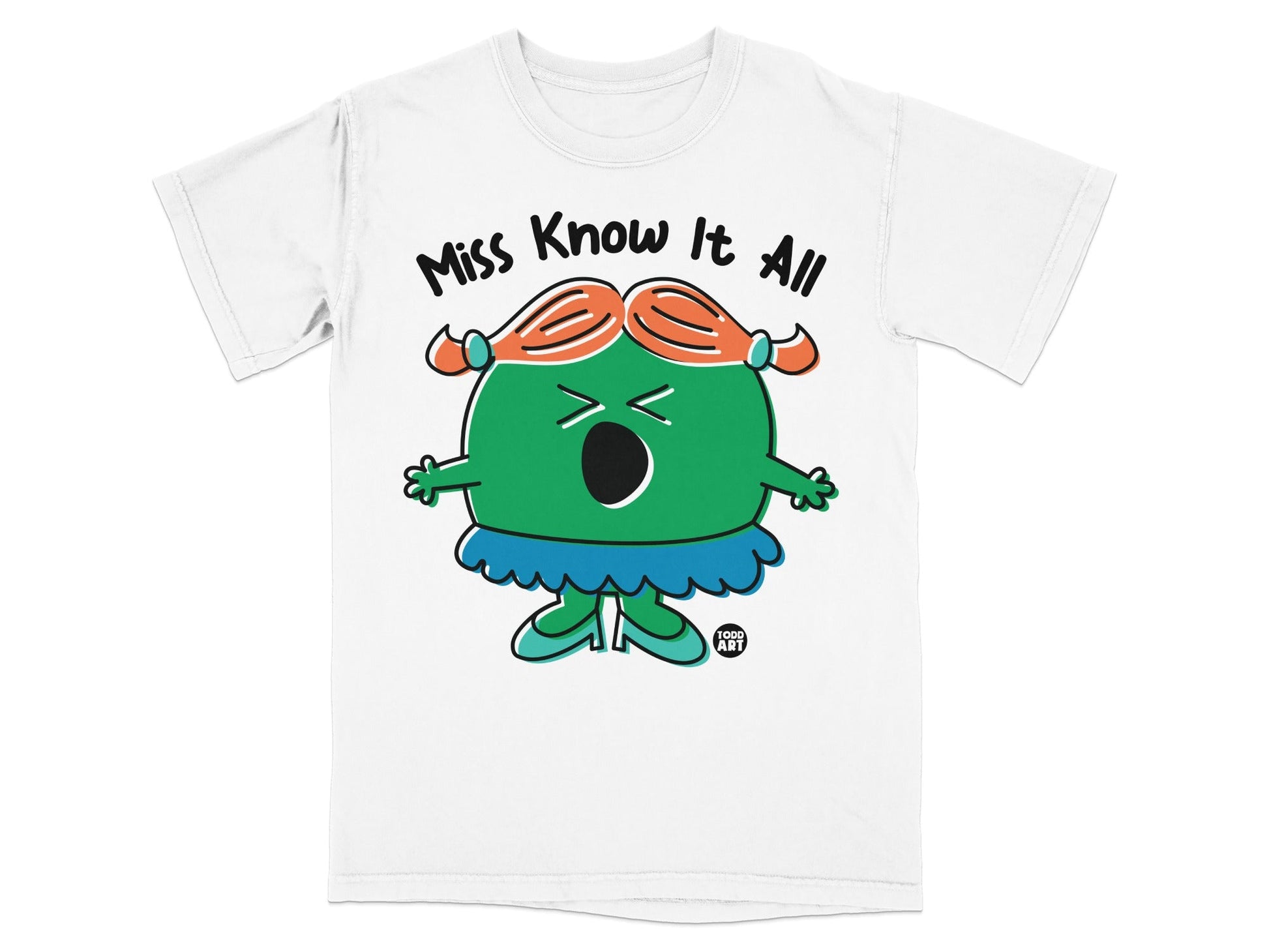 Miss Know It All Graphic Print T-shirt Product