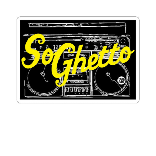 SoGhetto Boombox Design Todd Art 