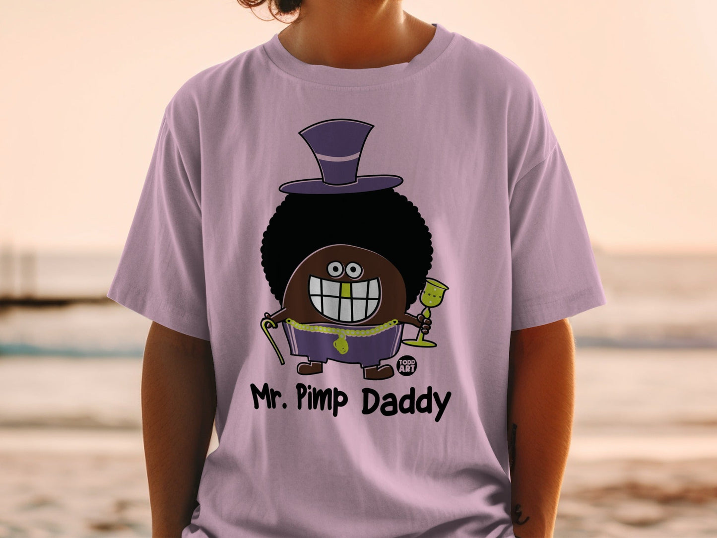 Mr Pimp Daddy Character Graphic Shirt Shirt