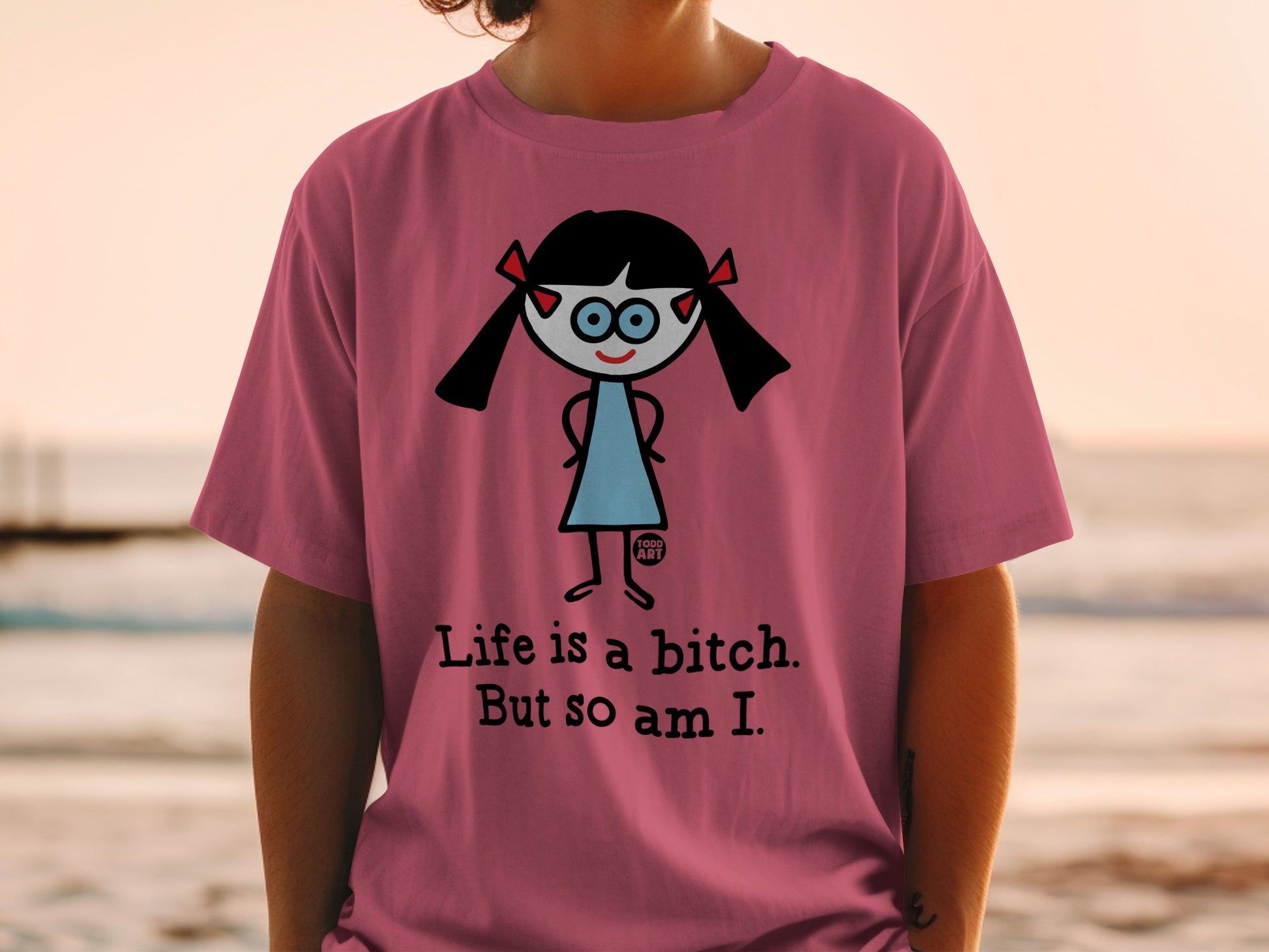 Life Is a Bitch But So Am I Graphic Tee