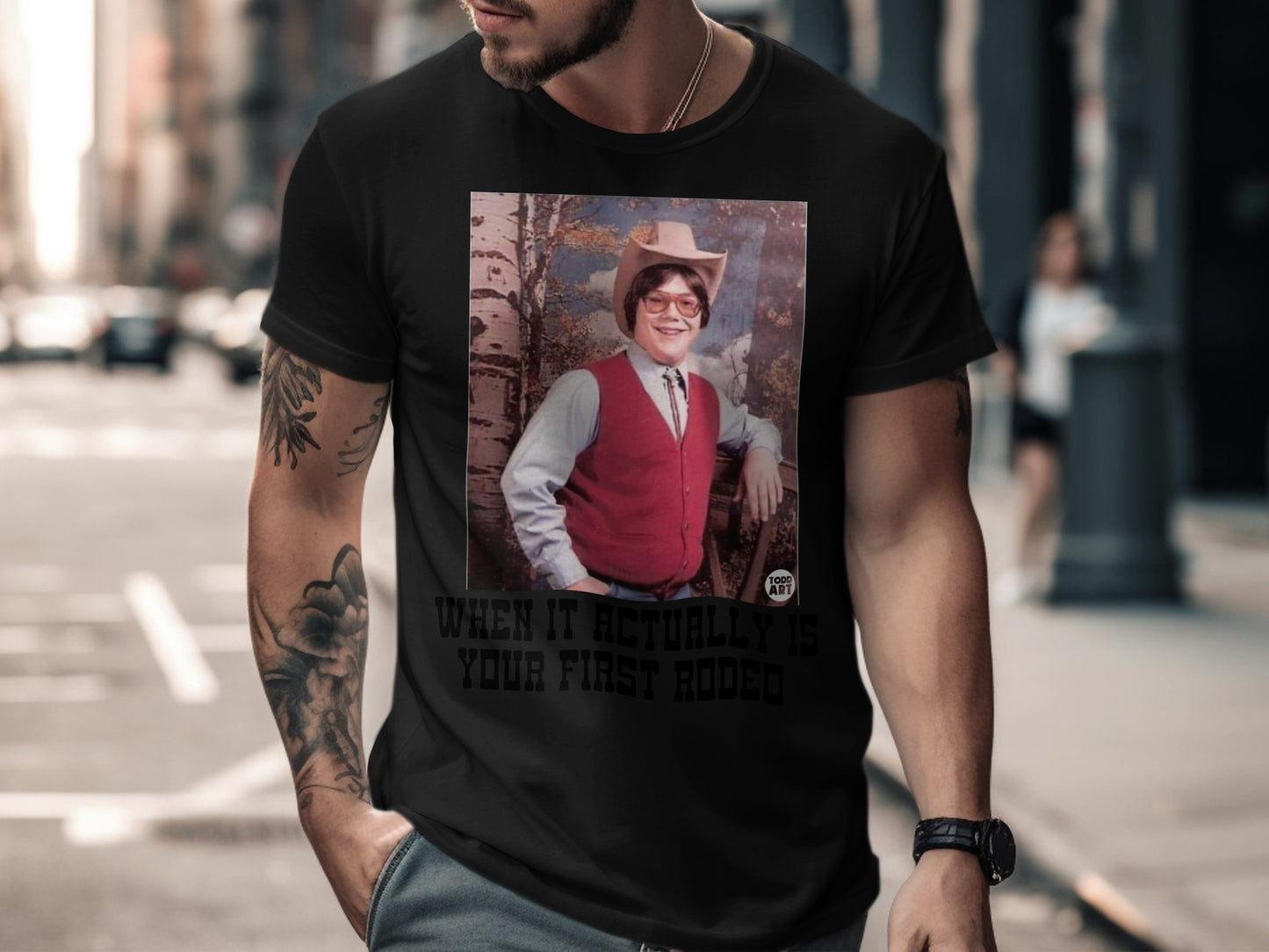 When It Actually Is Your First Rodeo T-shirt