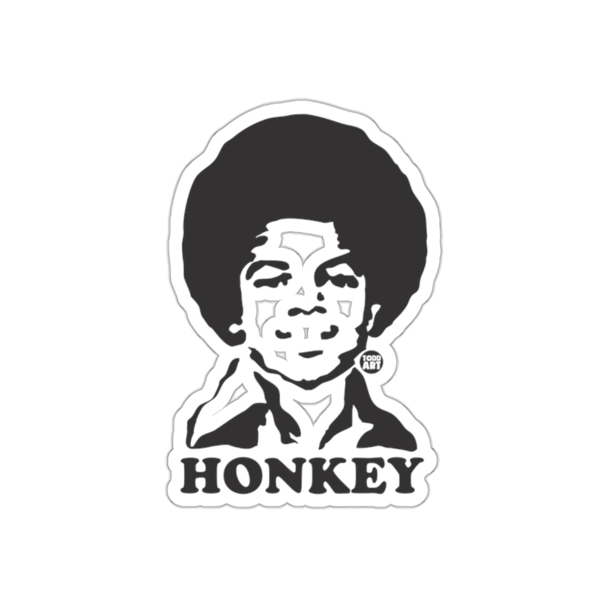 Honkey Todd Art Illustration Trendy Cool sticker