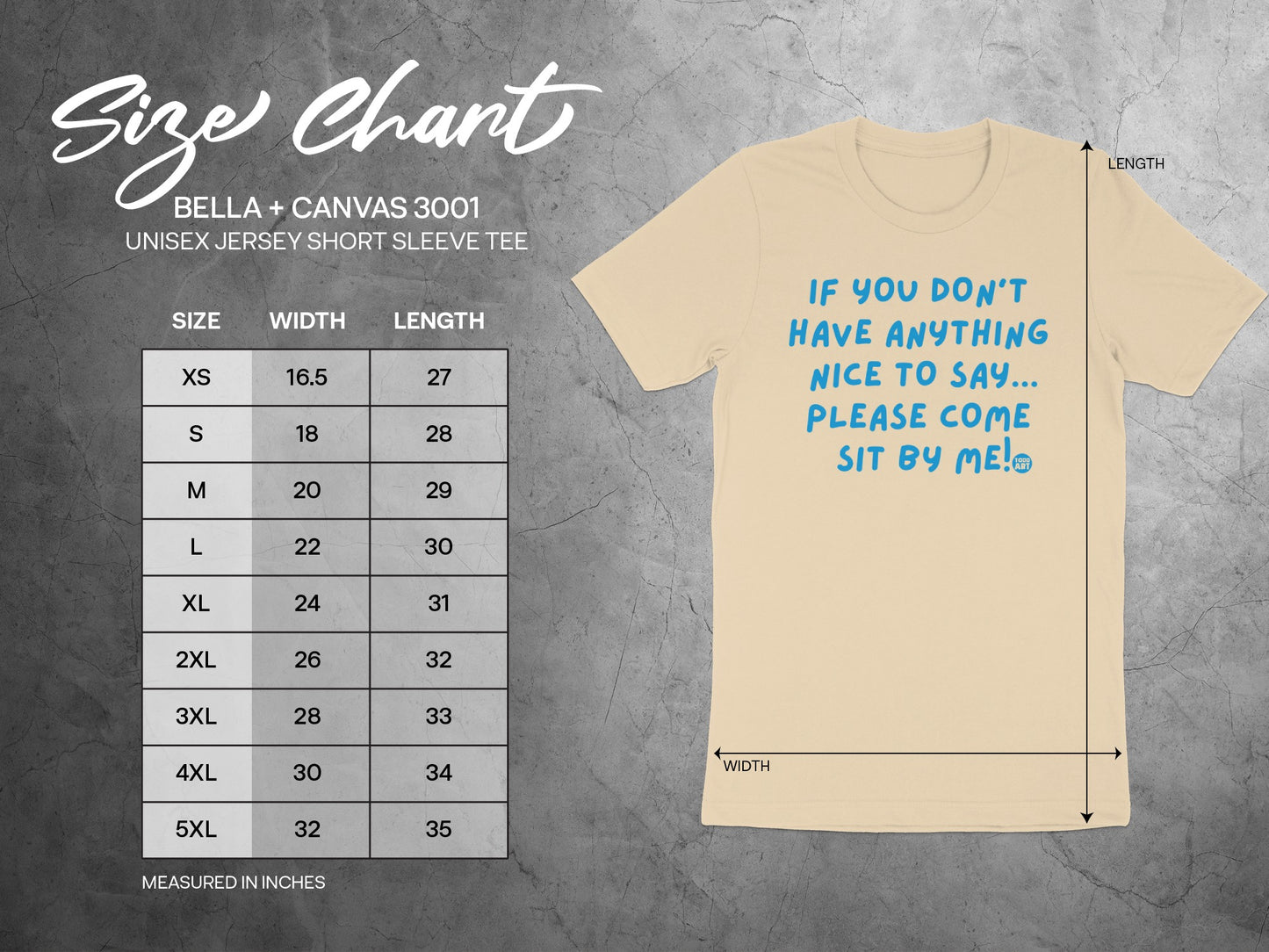 If You Don't Have Anything Nice to Say Tee product