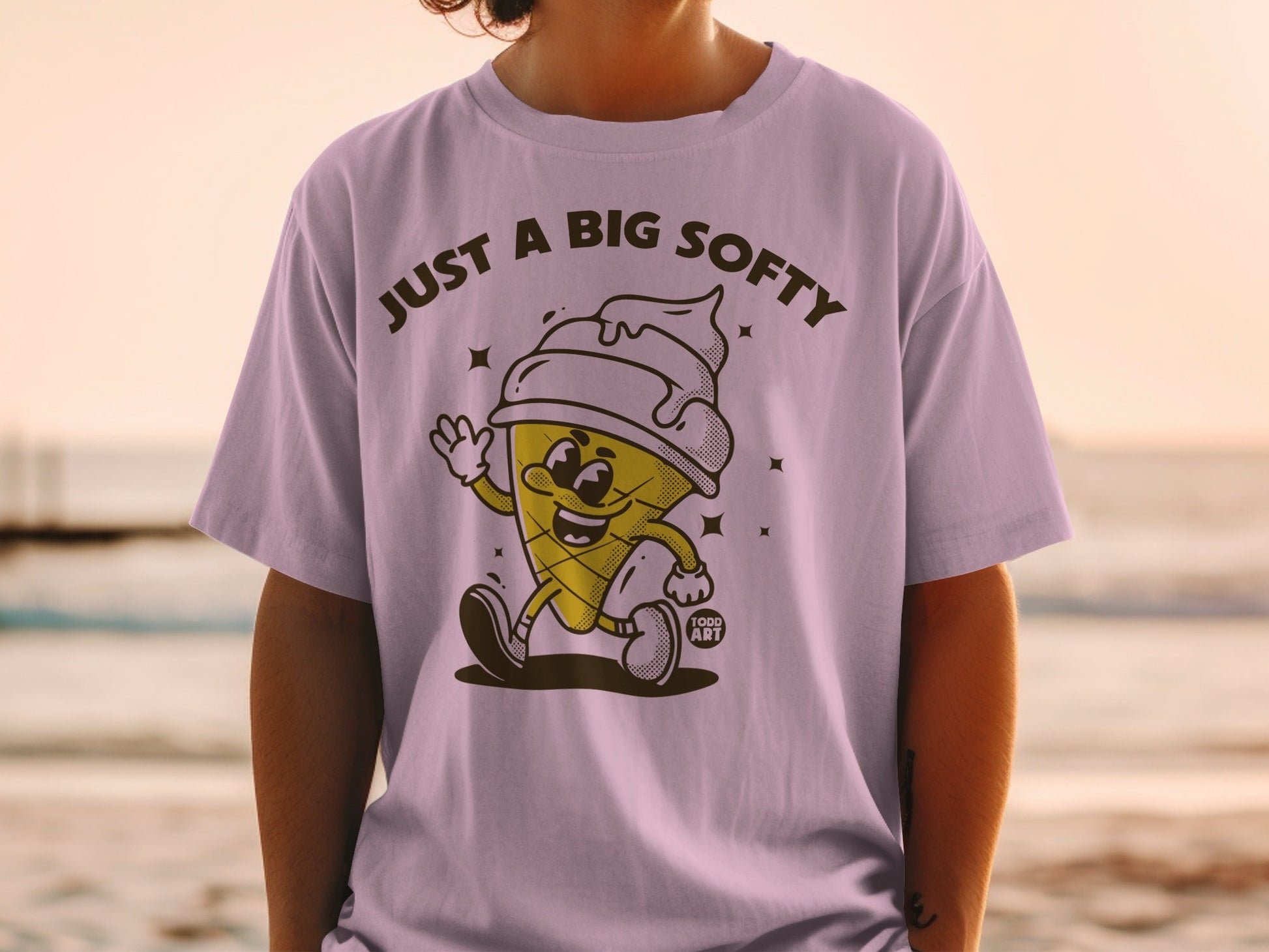 Just A Big Softy Ice Cream T-shirt