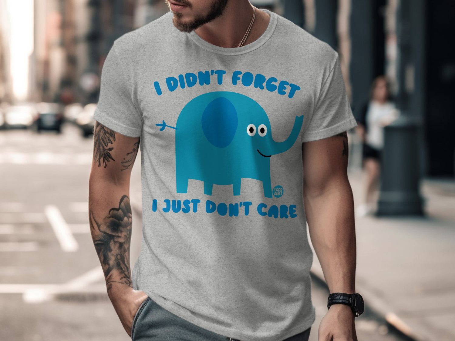 I Didn't Forget I Just Don't Care Funny T-shirt
