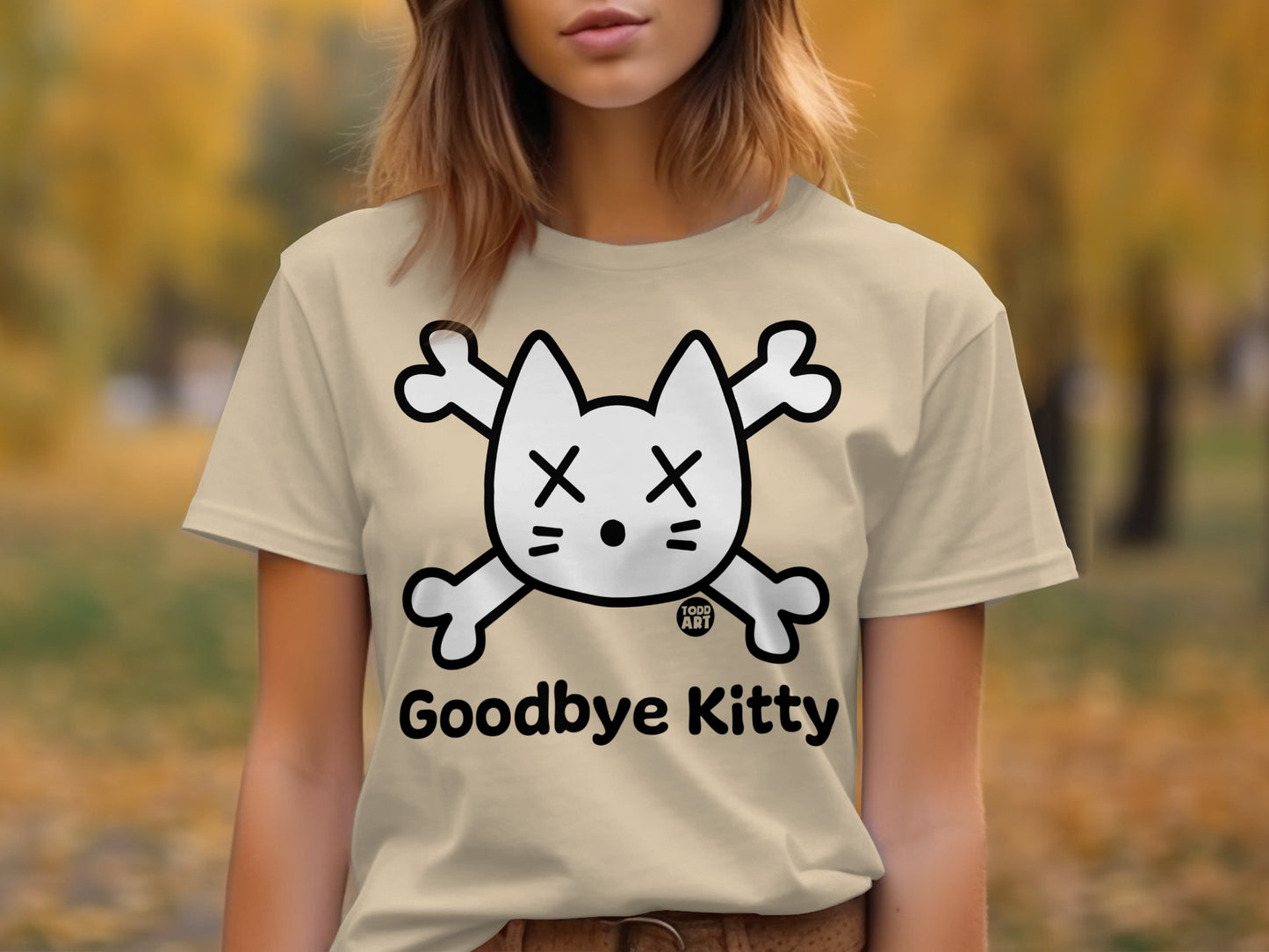 Goodbye Kitty Graphic Tee