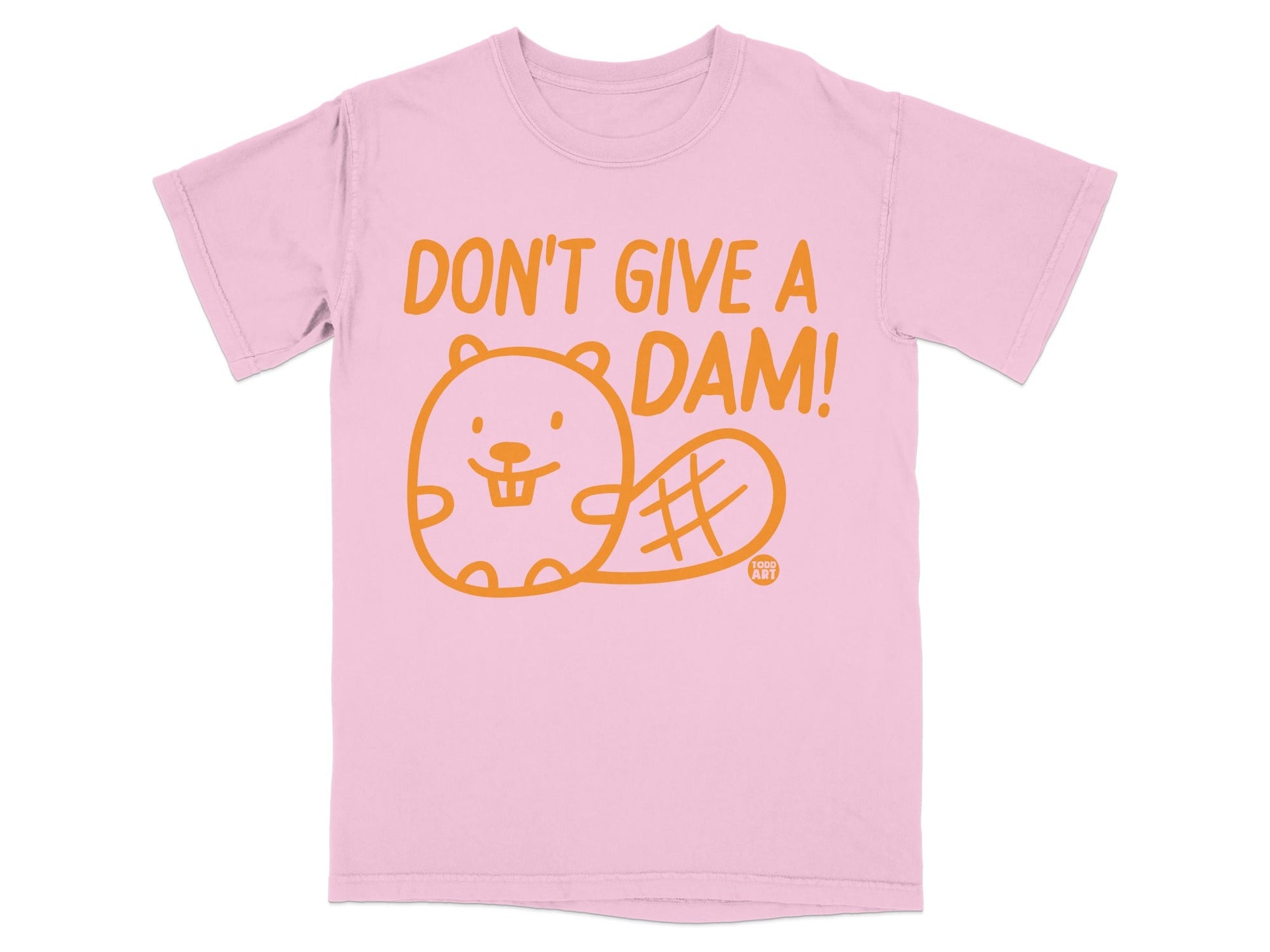 Don't Give a Dam Beaver Graphic T-Shirt