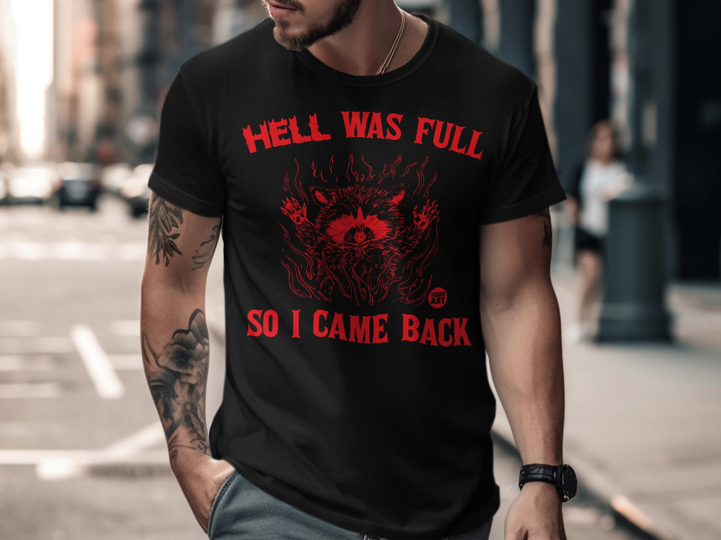 Hell Was Full So I Came Back Graphic Tee