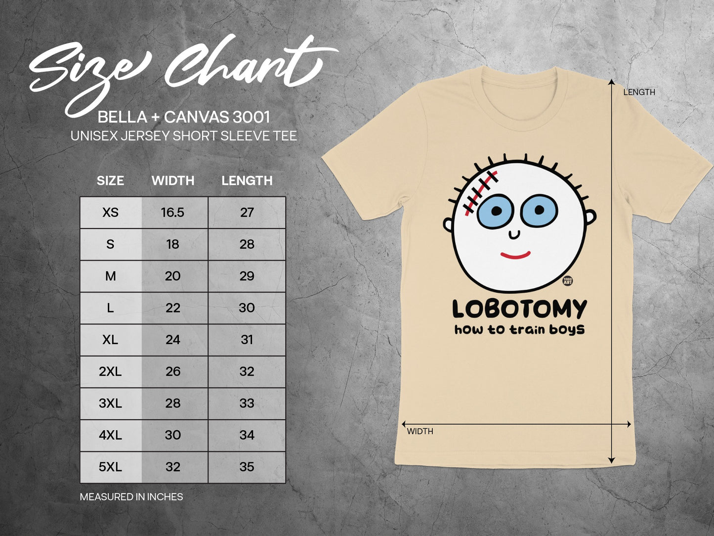 Lobotomy How to Train Boys Unisex Jersey Short Sleeve Tee