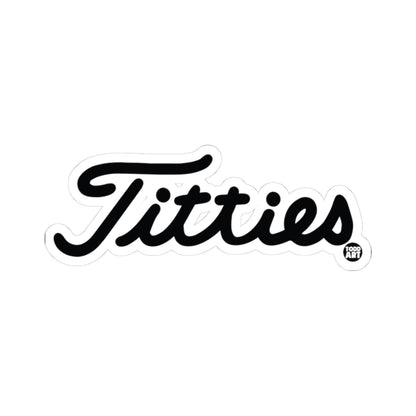 Titties Todd Art Sticker