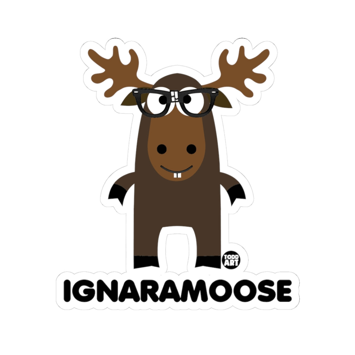 Ignara MooseTodd Art Sticker