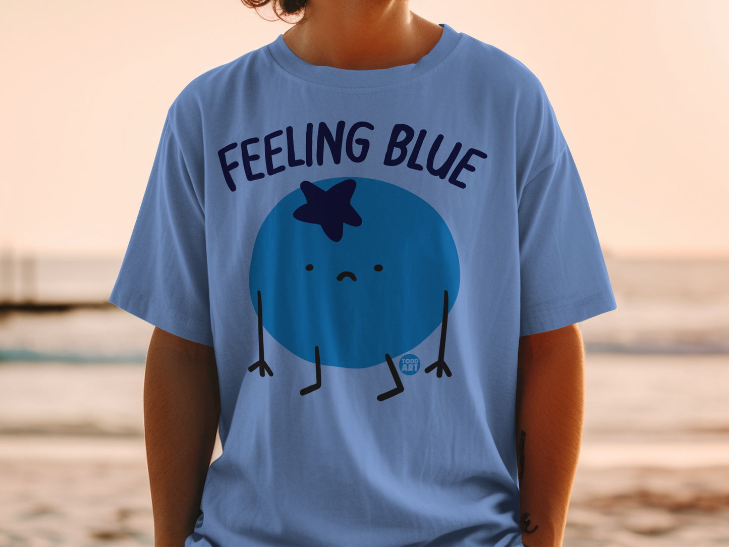 Feeling Blue blueberry cartoon character product type