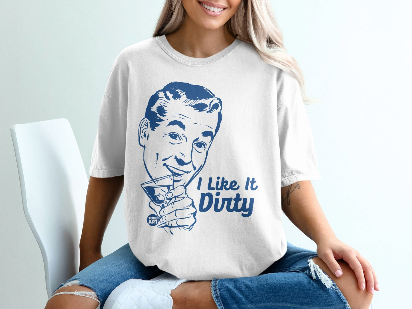 Retro 'I Like It Dirty' Graphic Tee for Men and Women