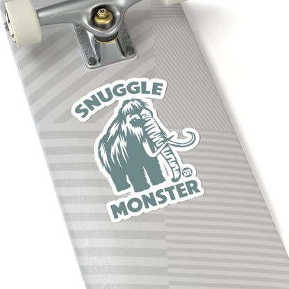 Snuggle MonsterTodd Art Sticker