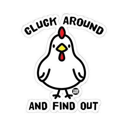 Lucky ChickenTodd Art Sticker
