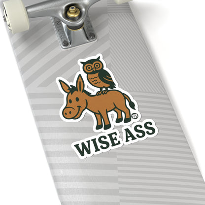 Wise AssTodd Art Sticker