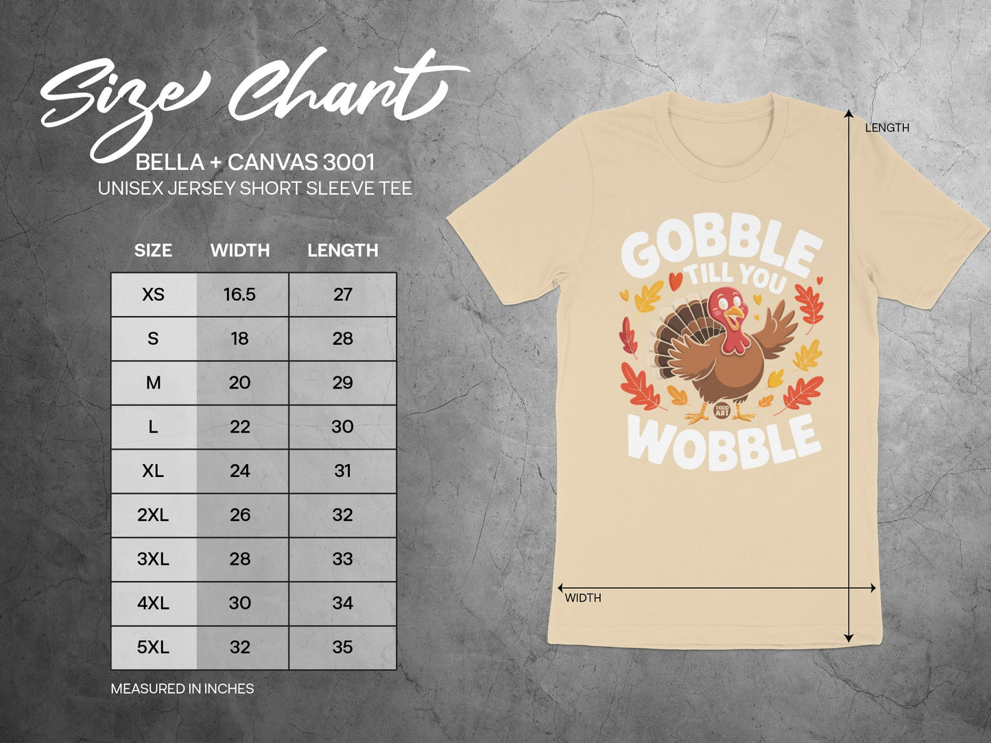 Gobble Til You Wobble Jersey Short Sleeve Tee product
