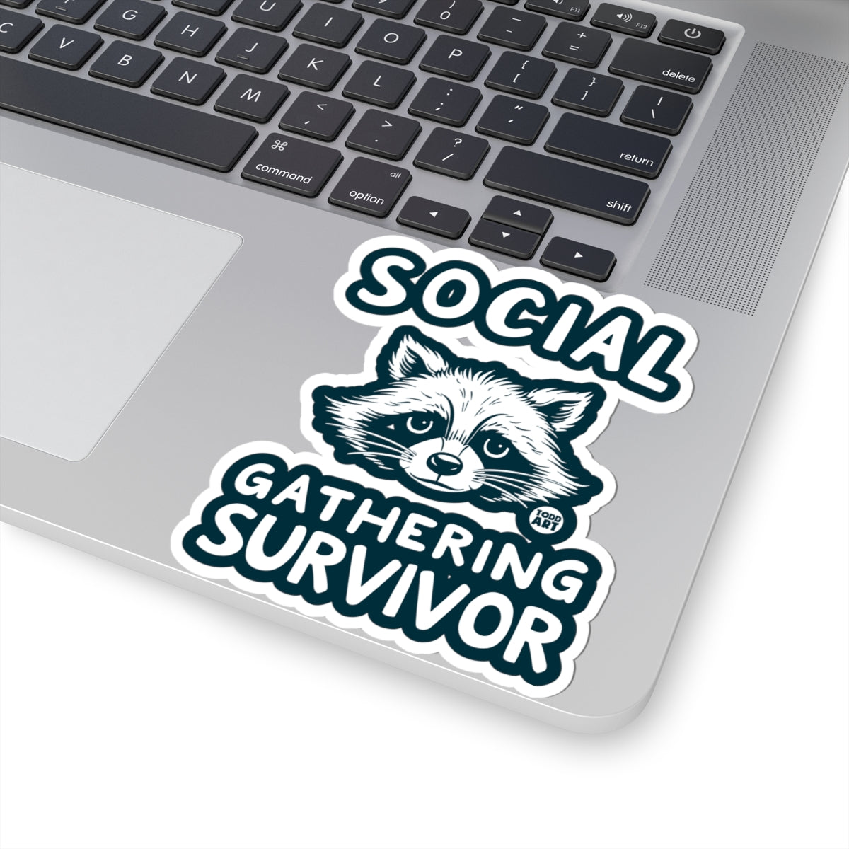 Social Gathering Survivor Todd Art Sticker