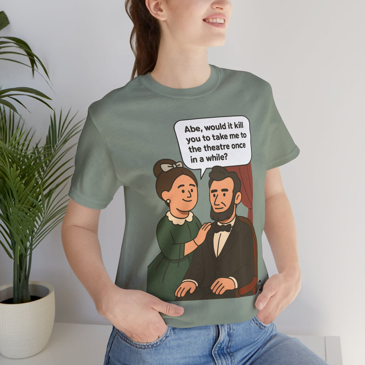 Abe Lincoln Theatre Unisex Tee