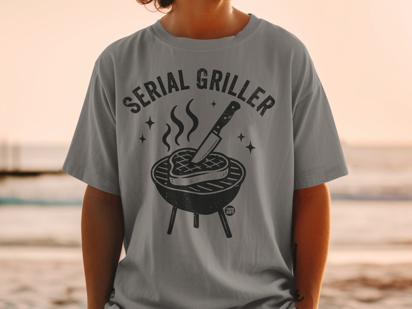 SERIAL GRILLER Grill Steak Knife Stars Smoke product type