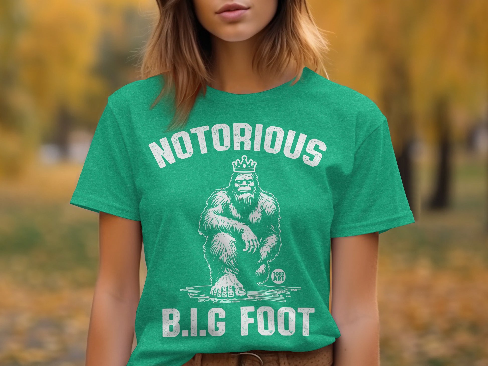 Notorious B.I.G Foot Graphic Tee Shirt Casual Wear