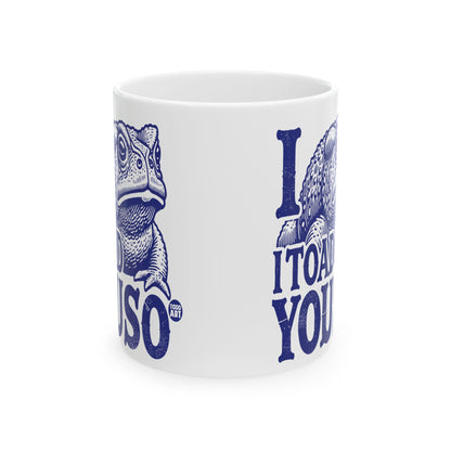 The Wise Toad Todd Art Mug