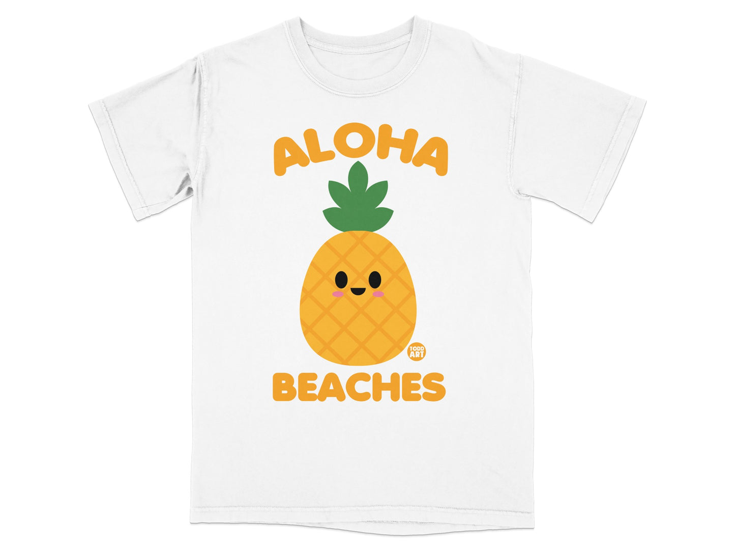 Aloha Pineapple Beaches Graphic product type