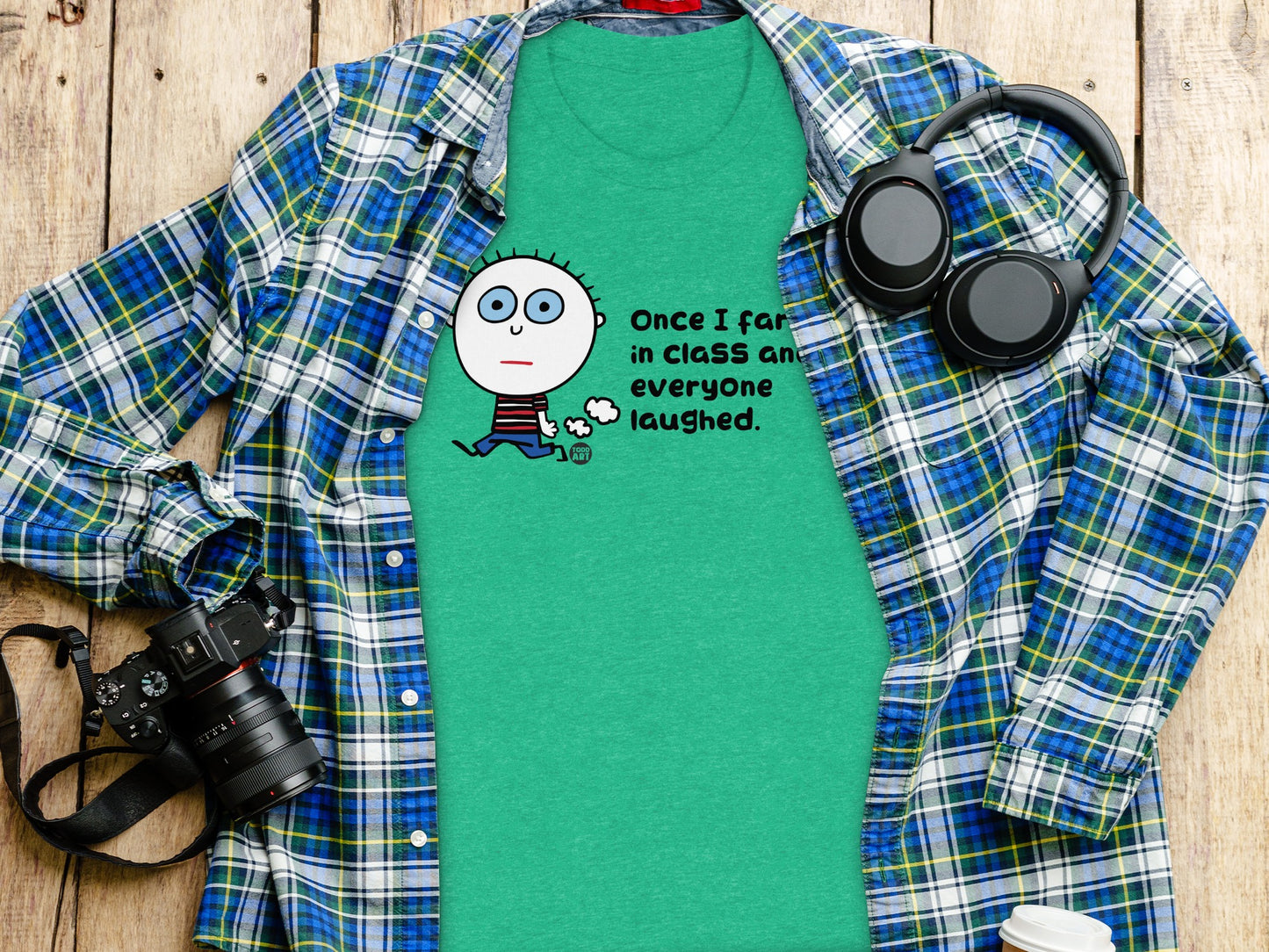 Once I Fart in Class Everyone Laughed T-shirt