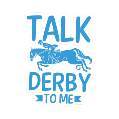 Talk Derby TimeTodd Art Sticker