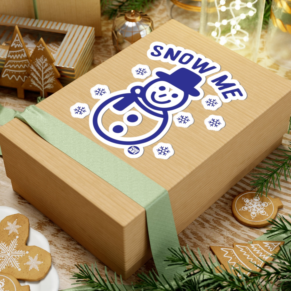 Snowme Todd Art Sticker